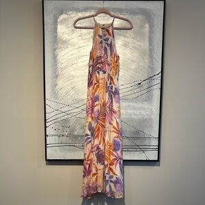 Ever New Floral Jae Halter Maxi Dress Size 2 NWT